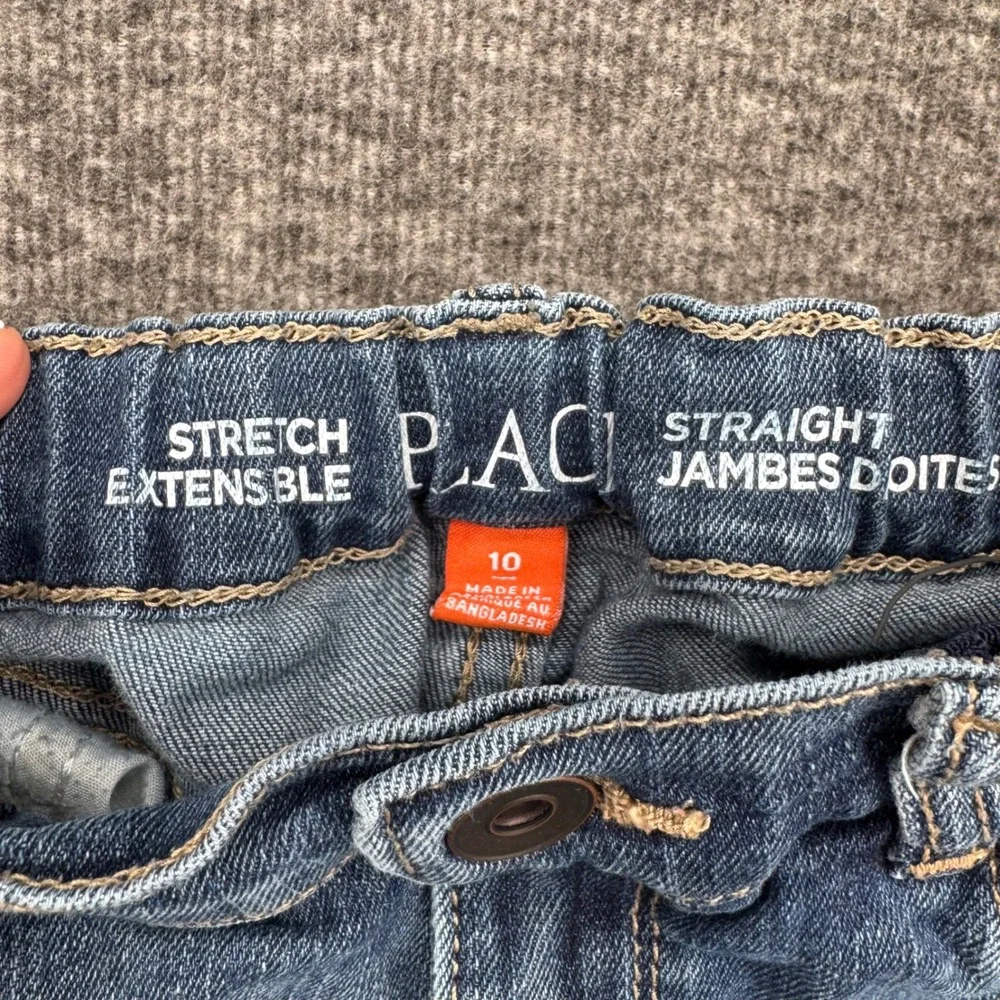 The‎ Children's Place  Straight Leg Stretch Jeans Blue Medium Wash Size 10